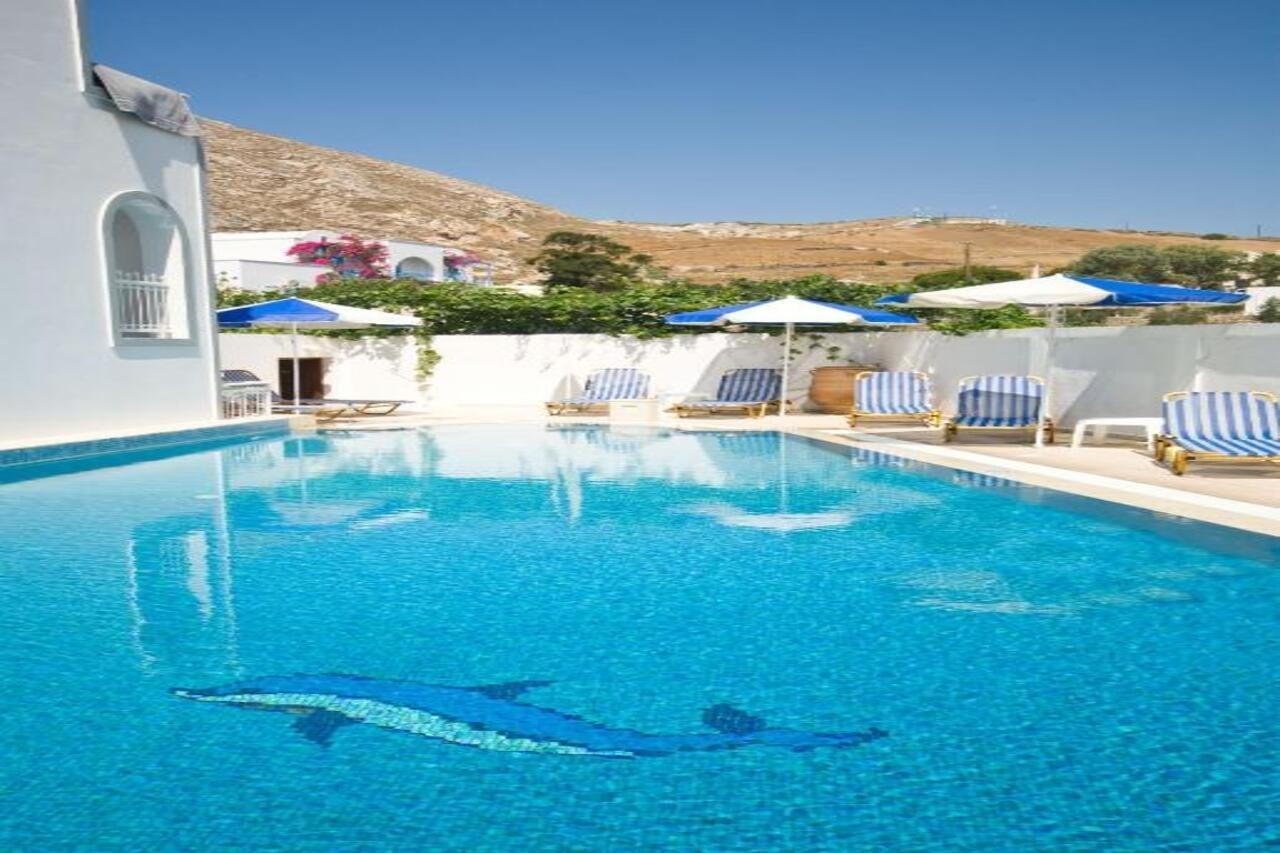 Glaros Hotel Kamári Kültér fotó