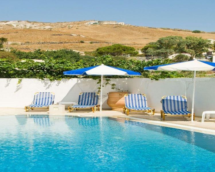 Glaros Hotel Kamári Kültér fotó